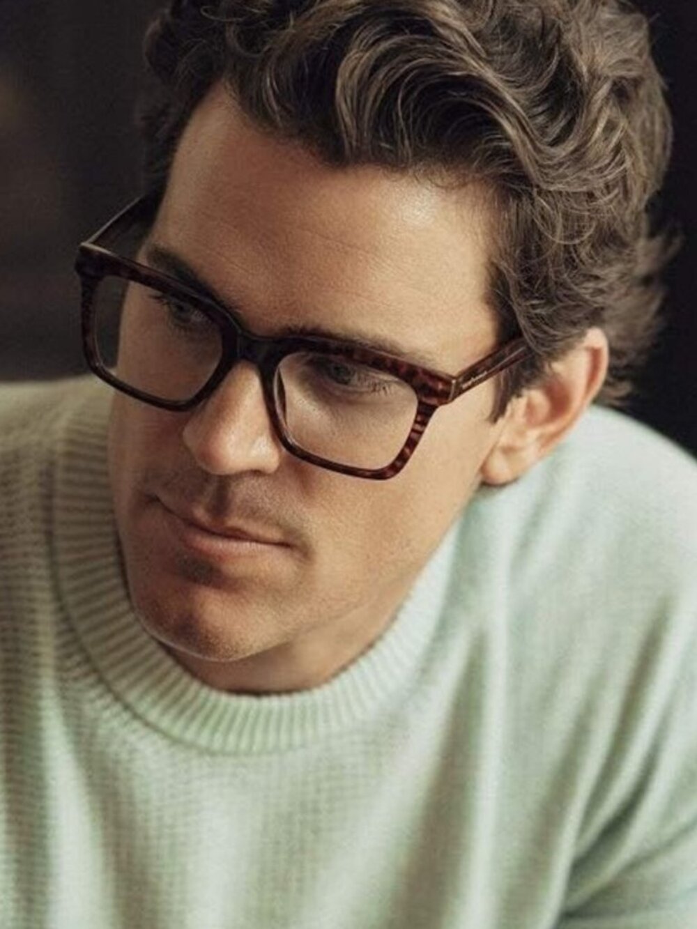 Prive Revaux Joels Square Designer Reading Glasses in Brown Tortoise Havana 54mm